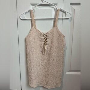 Maurices Tie-Front Tank Top